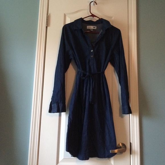 Jean Dress. Maternity