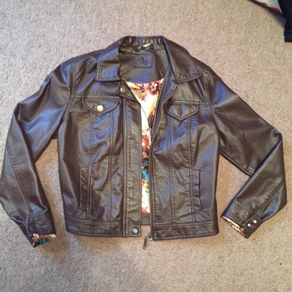 J2 Women's Brown Leather Jacket