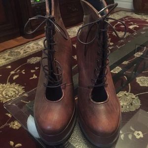 Free people booties😊 Hott