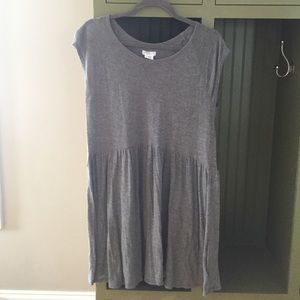 Cooperative Grey T-Shirt Dress L