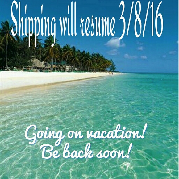 Shipping will resume 3/8/16