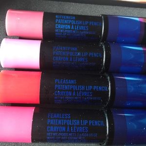 Irresistibly Charming Pink Patentpolish Lip Set