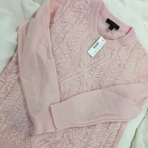 J Crew fringe sweater