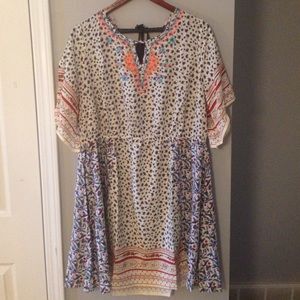 Flying Tomato dress 2X boho style hippy