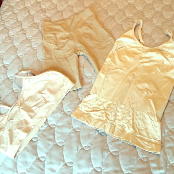 Shape wear bra-tank-&tummy/booty shaping shorts