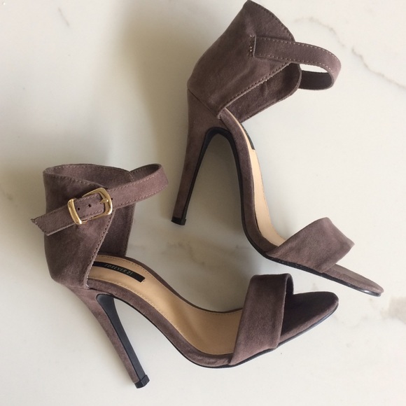 Forever 21 Shoes - F21 Ankle Strap Heels