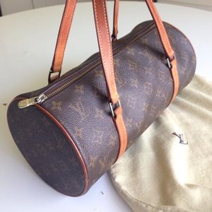 Louis Vuitton Papillon 30 Barrel Hand Bag