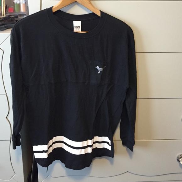 PINK varsity style shirt