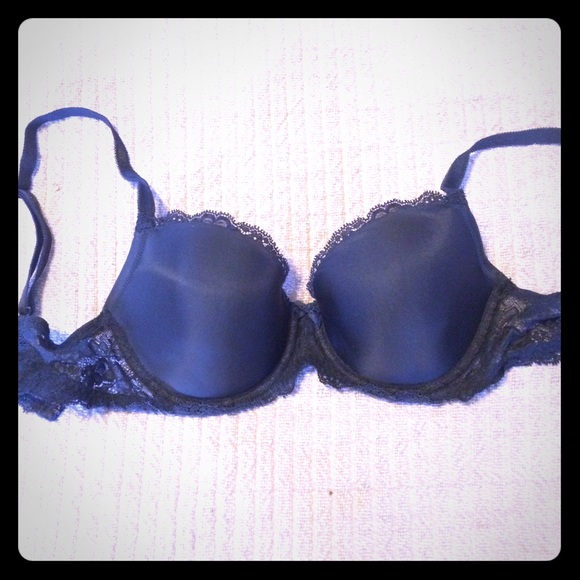 Black Dream Angels Lined Demi Bra