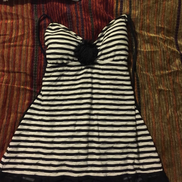 Striped Kenneth Cole swimsuit