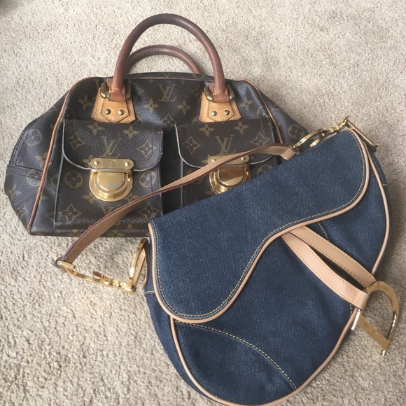 Louis Vuitton and Christian Dior bundle. Used cond