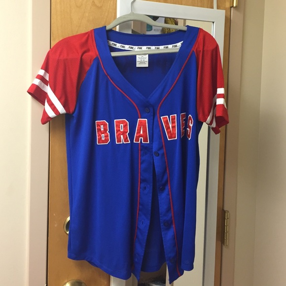VS braves baseball jersey shirt