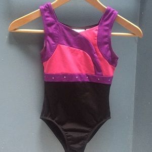 Danskin Company kids gymnastics leotard