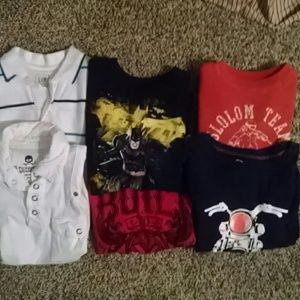 Boys size 6/7 shirts.