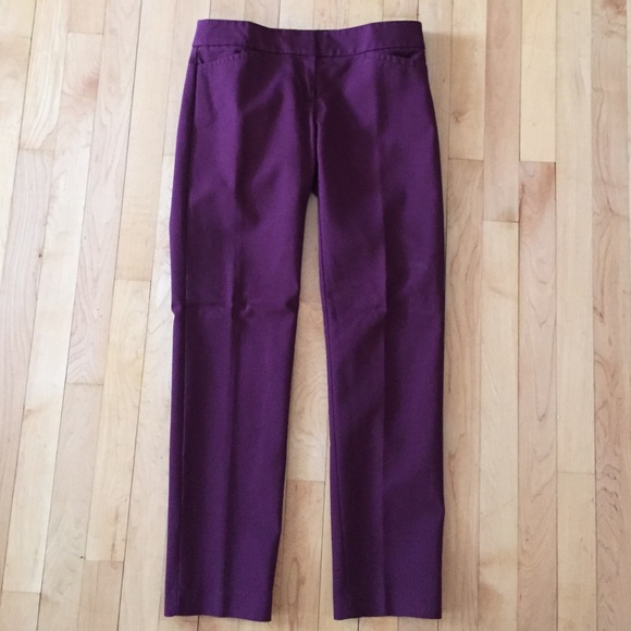Maroon LOFT trouser pant