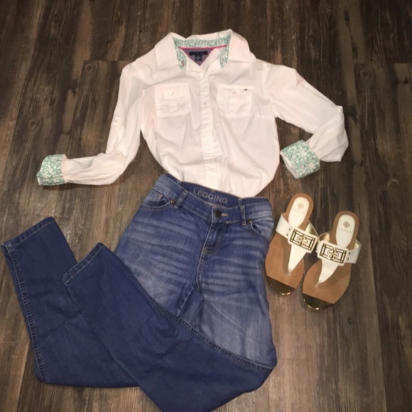 Tommy Hilfiger button up-M