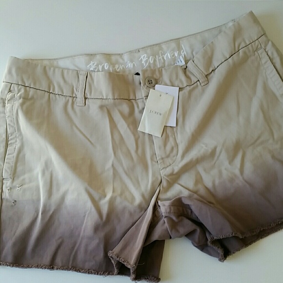 BNWT J. CREW broken in boyfriend shorts - Picture 1 of 4
