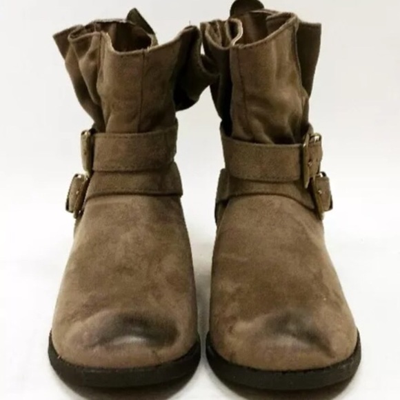 NEW!! Slouchy Suede Ankle Boot