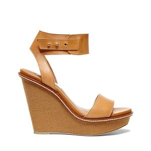 Steve Madden "Bevrlie" Ankle Strap Wedges