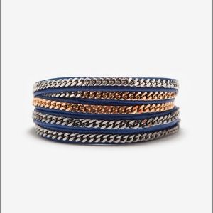 Vita Fede Capri Wrap Leather Bracelet