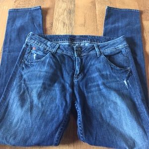 Hudson Women's skinny ankle jeans