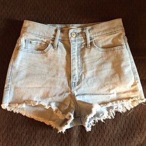 High waisted shorts