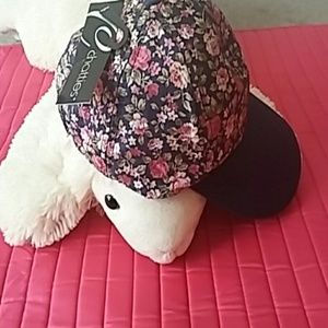 Floral pattern kids hat