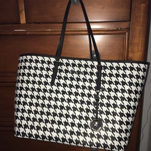 Houndstooth Michael Kors Tote
