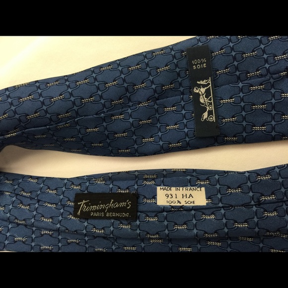 Authentic Hermès Paris Silk Neck Tie - Picture 3 of 4