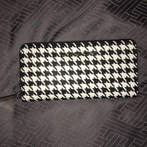 Michael Kora Houndstooth Wallet