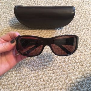 BCBG MAXAZRIA brown sunglasses