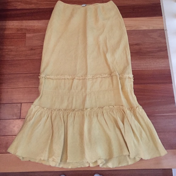 Pretty Anthropologie long boho skirt