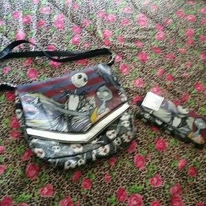 Matching purse AND wallet from Hot Topic
