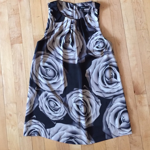 Express silky tank top