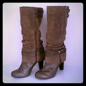 Fergalicious Brown Slouchy Boots