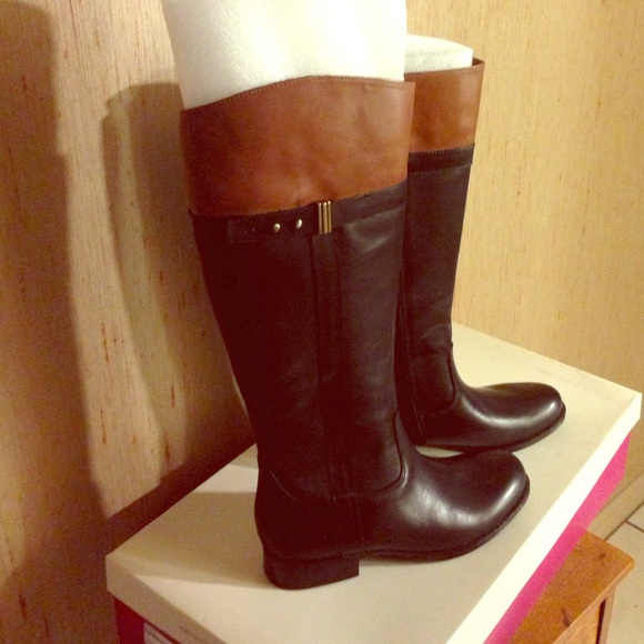 Naturalizer Shoes - Naturalizer new 8 wide black / brown riding boots