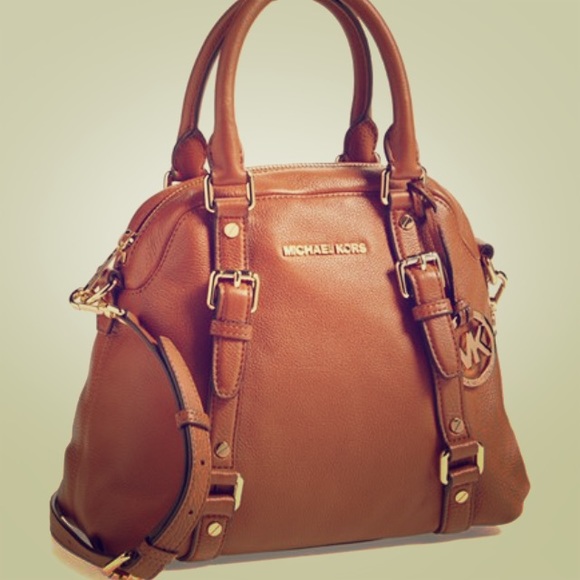 Michael Kors medium size Bedford bowling bag - Picture 1 of 4