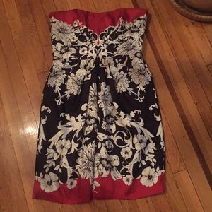 White/Black sexy dress