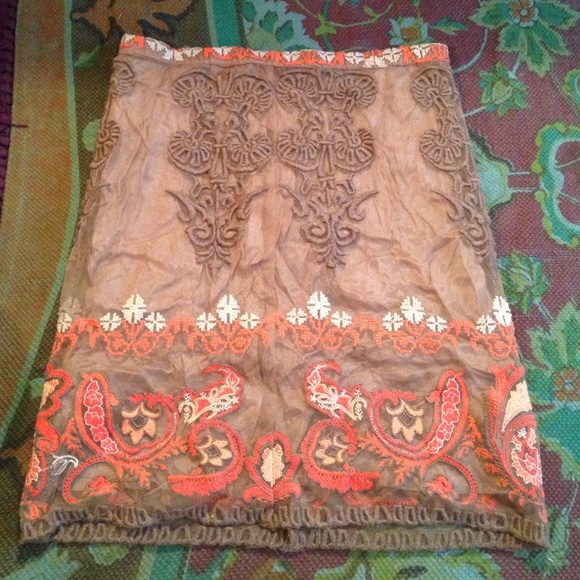 Anthropologie skirt
