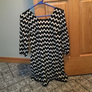 Rue 21 chevron dress