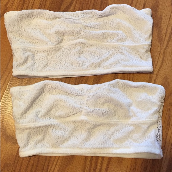 White lace Gilly Hicks bandeau