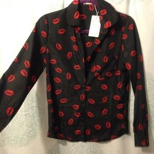 💥sale Sexy cute lip party top