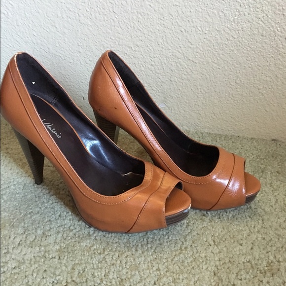 Michael Antonio Brown/Tan High Heel shoes