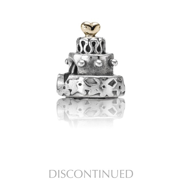 DISCONTINUED Pandora Celebration Cake Charm