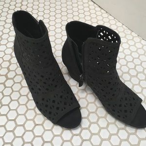 Franco Sarto open toe bootie -  Size 9