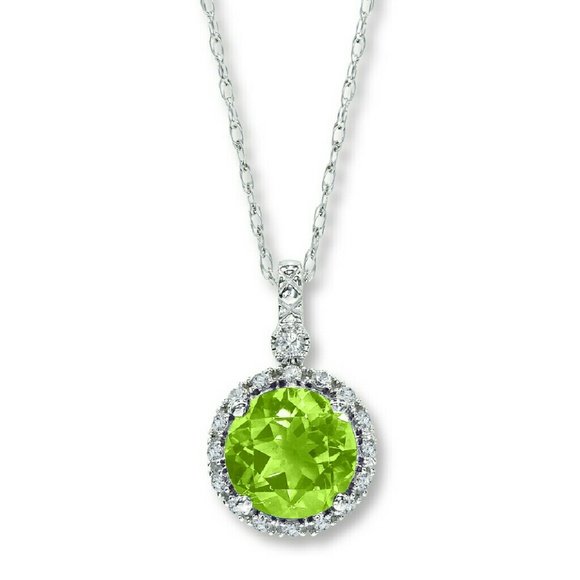Peridot necklace
