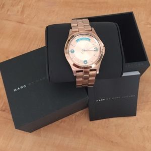 Marc Jacobs Rose Gold Baby Davey Women's Watch