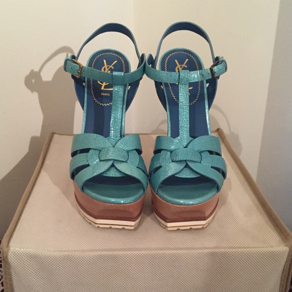 SOLD rare YSL Patent Tributes - Picture 2 of 4