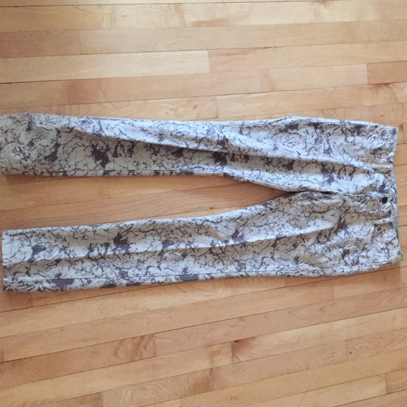 Juicy Couture splatter jeans