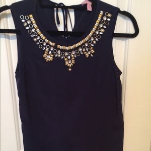 Lilly Pulitzer Silk Havana Top